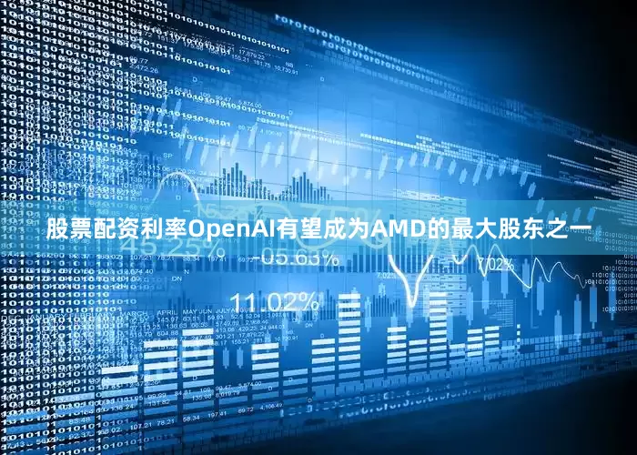 股票配资利率OpenAI有望成为AMD的最大股东之一